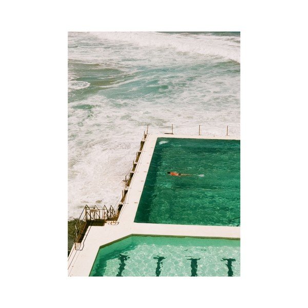 Poszter 30x40 cm Bondi Icebergs – Anna Pihan – The Poster Club