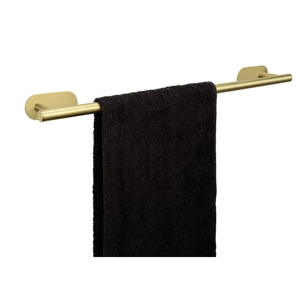 Öntapadós rozsdamentes acél törölközőtartó Orea Gold – Wenko-image-3