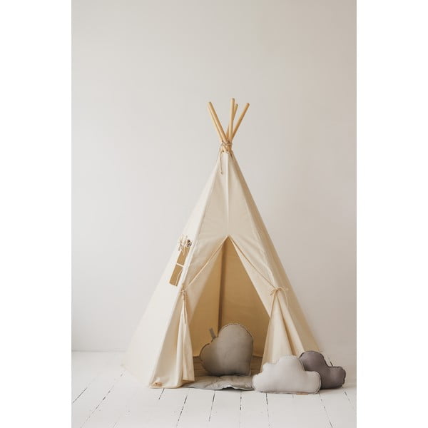 Gyerek teepee sátor Beige - Moi Mili-image-4