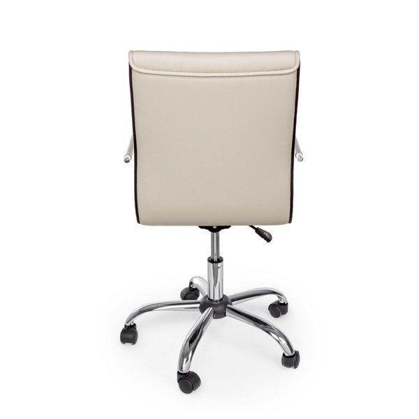 Szürkésbarna bőrutánzat irodai szék Perth – Yes Everyday-image-4