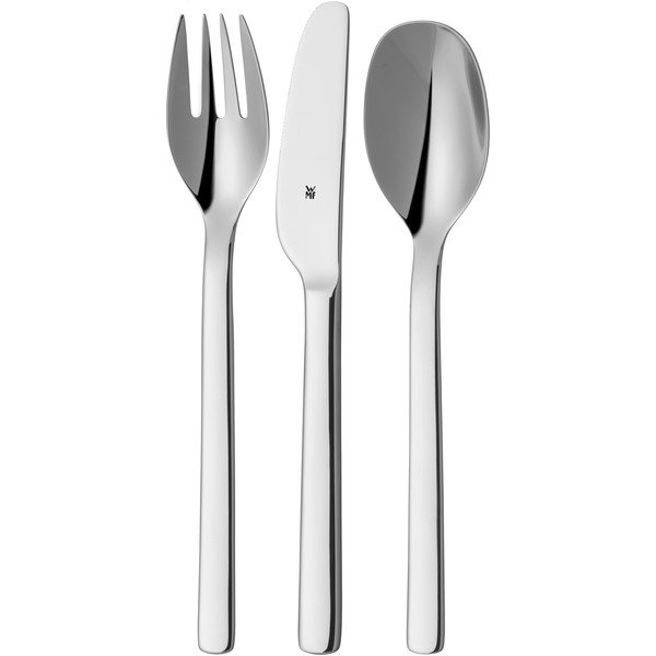 Fényes ezüstszínű rozsdamentes acél evőeszköz készlet 8 db-os My2Go – WMF-image-2