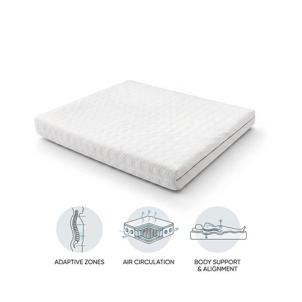 Közepes keménységű hőszabályozó rugós matrac 90x200 cm Dream Essence – Bonami Essentials-image-2