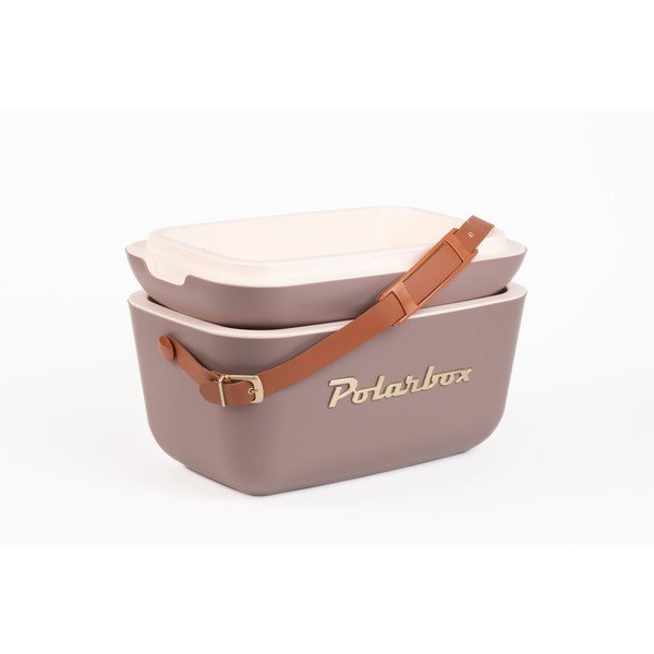 Barna hűtődoboz 20 l Classic Gold – Polarbox-image-3
