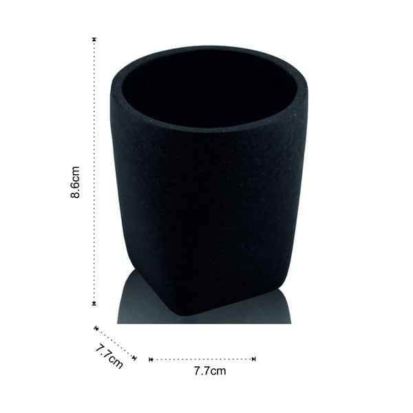 Szürke poligyanta fogkefetartó pohár Sandy - Tomasucci-image-2