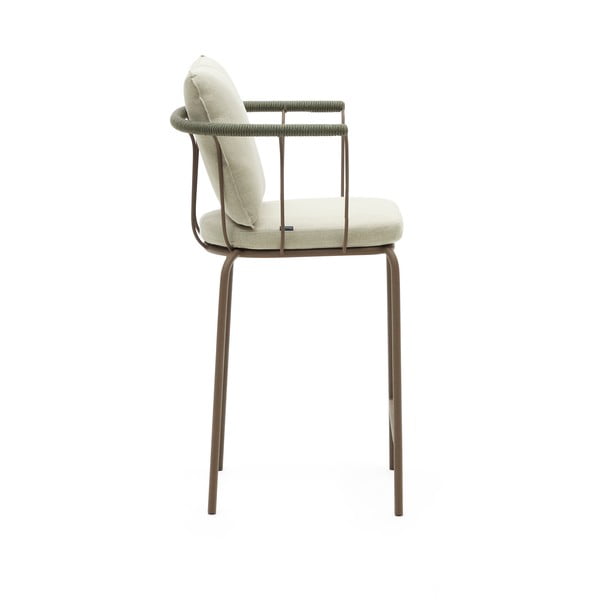 Világoszöld kerti bárszék Salguer – Kave Home-image-2