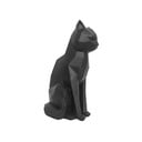 Origami Cat matt fekete szobor, magasság 29,5 cm - PT LIVING