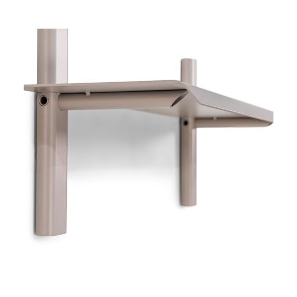 Szürkésbarna fém fali polc 60 cm Hola – Spinder Design-image-3