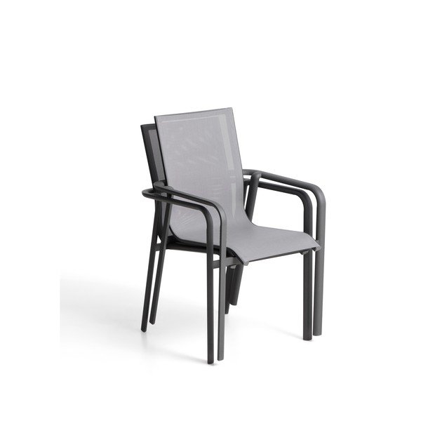 Szürke kerti szék Canea – Kave Home-image-1