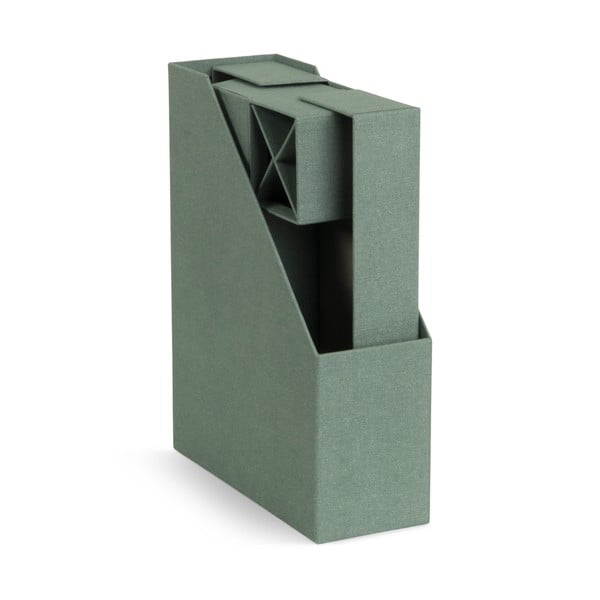 Karton rendszerező szett 4 db-os Hugo Canvas Paper Laminate – Bigso-image-3