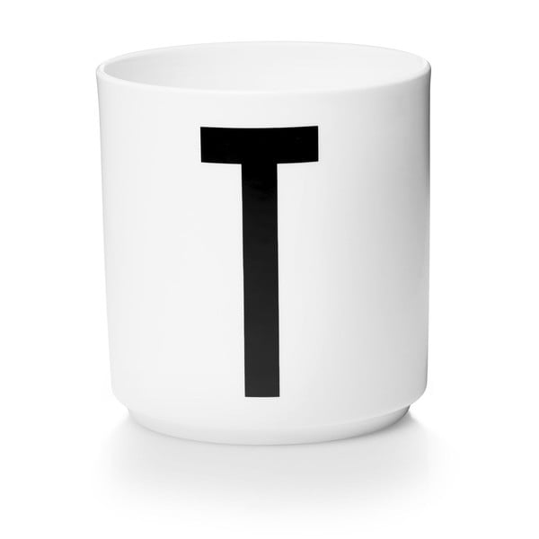 Personal T fehér porcelánbögre - Design Letters