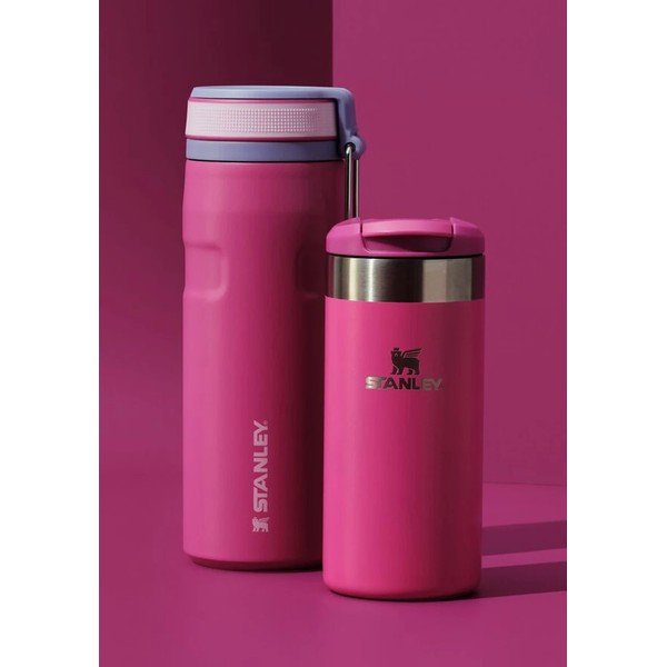 Rózsaszín rozsdamentes acél termobögre 350 ml AeroLight™ Transit Mug Violet Blossom – Stanley-image-1