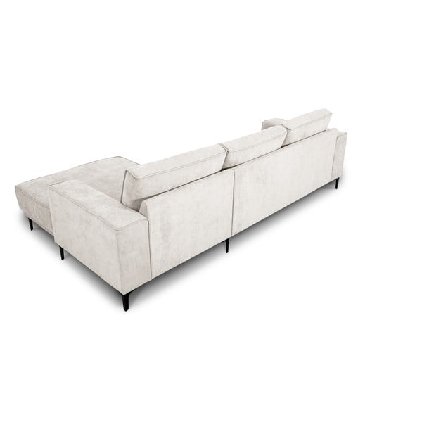 Krémszínű sarokkanapé (jobb oldali) Copenhagen – Scandic-image-4