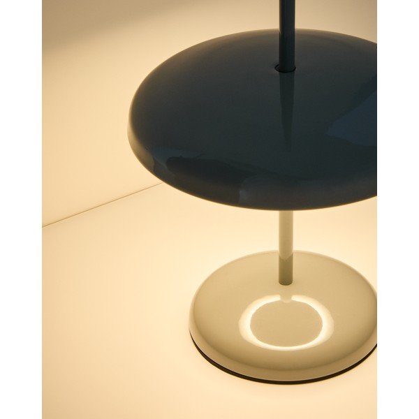 Világoszöld LED dimmelhető asztali lámpa fém búrával (magasság 35 cm) Porte – Kave Home-image-2