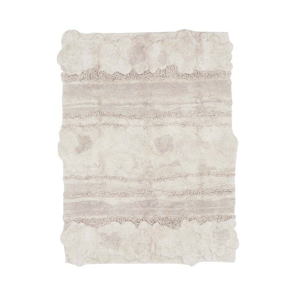 Krémszínű pamut gyerek játszószőnyeg 120x160 cm Veggie Garden – Lorena Canals-image-4