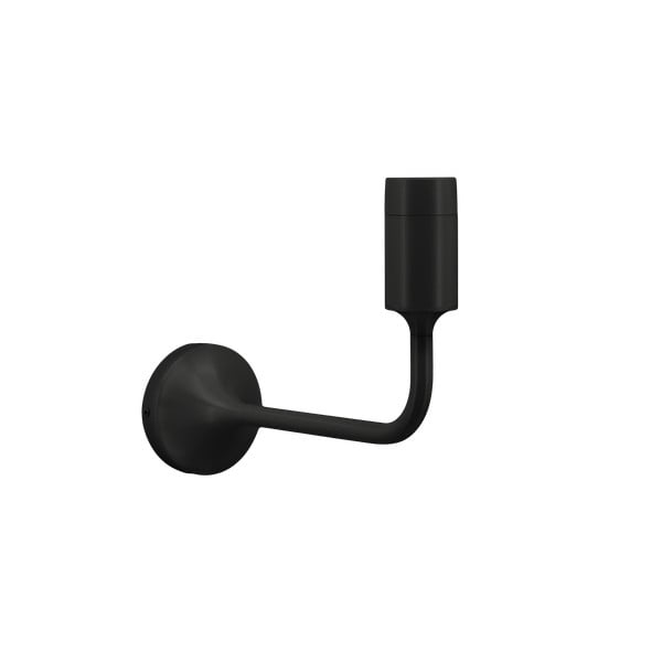 Fekete fém fali lámpa lámpabúra nélkül Santé – UMAGE