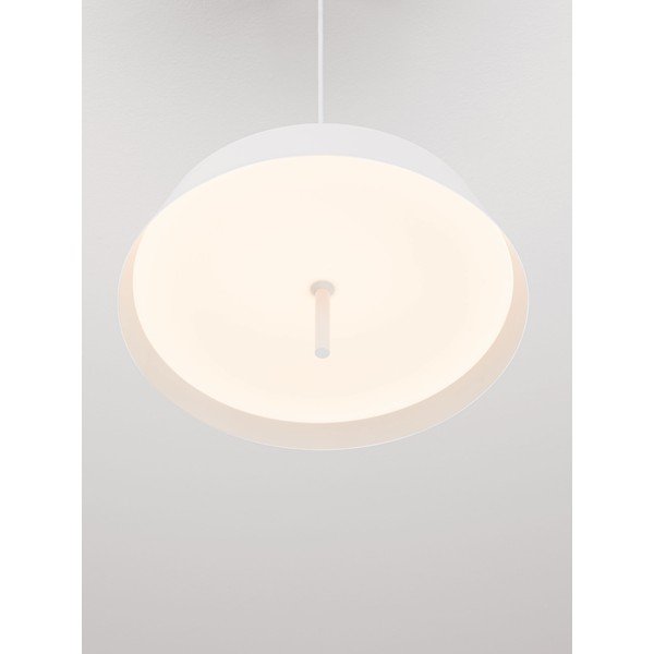 Fehér alumínium LED dimmelhető függőlámpa ø 45 cm Velio – Nova Luce-image-2