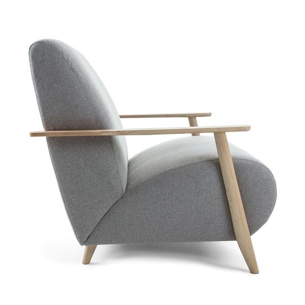 Szürke fotel Meghan – Kave Home-image-3