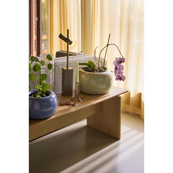 Natúr színű furnér pad Baenk – Hübsch-image-2