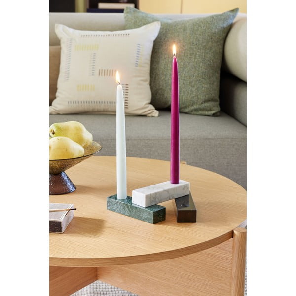 Kő gyertyatartó Brick – Hübsch-image-1