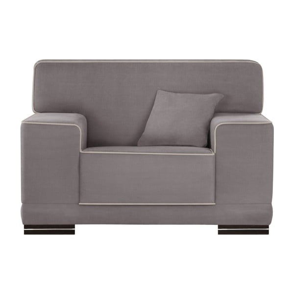 Cara szürkésbézs fotel, krém színű díszítéssel - L'Officiel Interiors