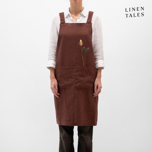 Len kötény Chocolate – Linen Tales