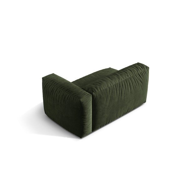 Zöld bársony kanapé modul (jobb oldali) Martina – Micadoni -image-2