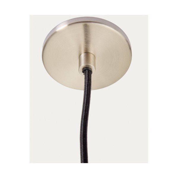 Ezüstszínű függőlámpa fém búrával Nuvira – Kave Home-image-3