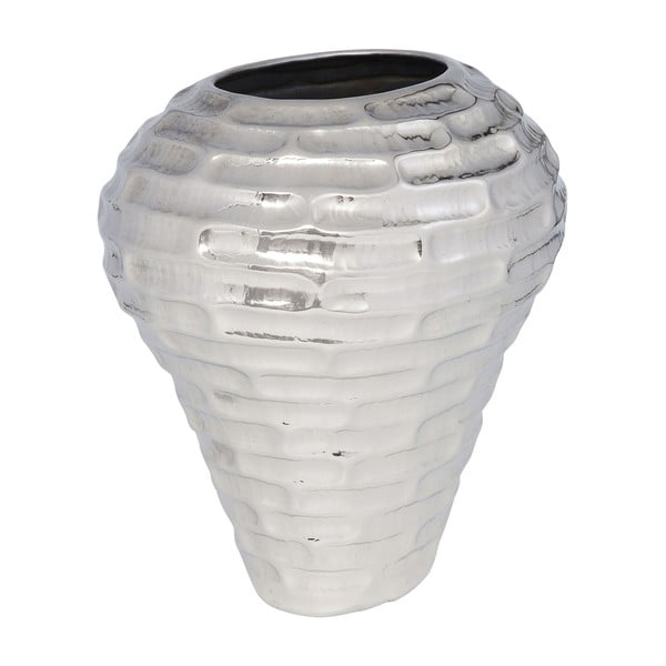 Sait Tropez fehér ovális váza, magasság 40 cm - Kare Design