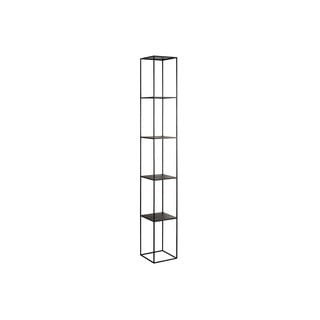 Tensio fekete fém könyvespolc, magasság 230 cm - Costum Form
