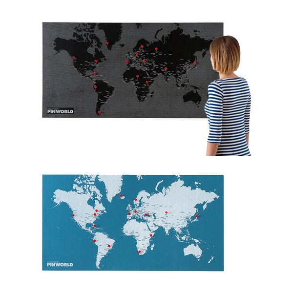 Rajzszög készlet Pin World térképekhez, 30 db - Palomar-image-1