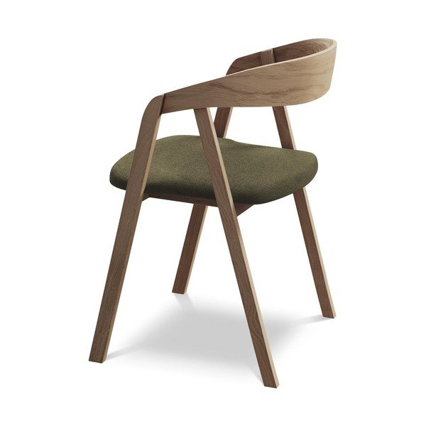 Zöld tömörfa étkezőfotel Erika – Makamii-image-3