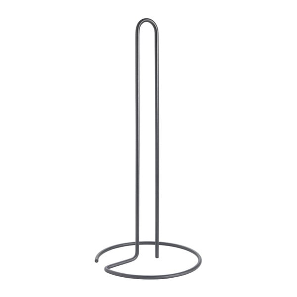 Matt fekete acél papírtörlő tartó ø 14 cm Lava – Metaltex