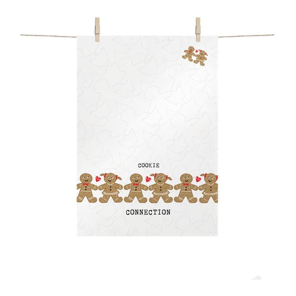Cookie Connection pamut konyharuha karácsonyi motívummal, 48 x 68 cm - PPD