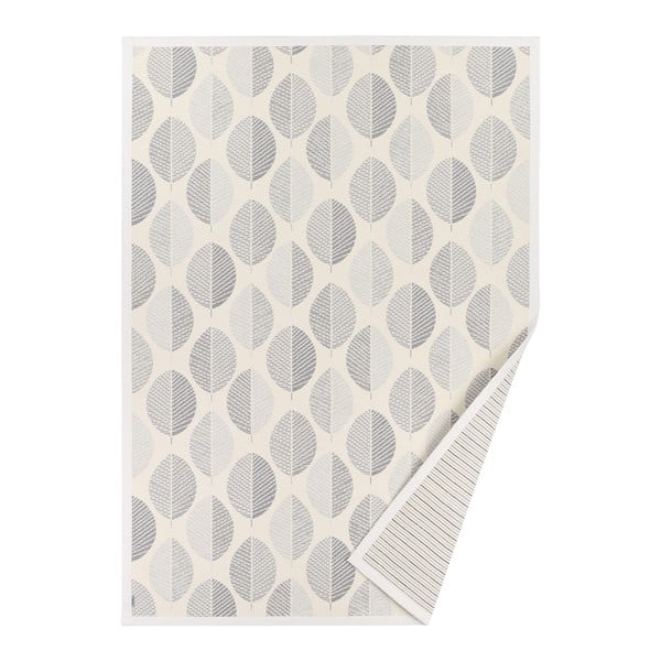 Pärna fehér, mintás kétoldalas szőnyeg, 250 x 80 cm - Narma