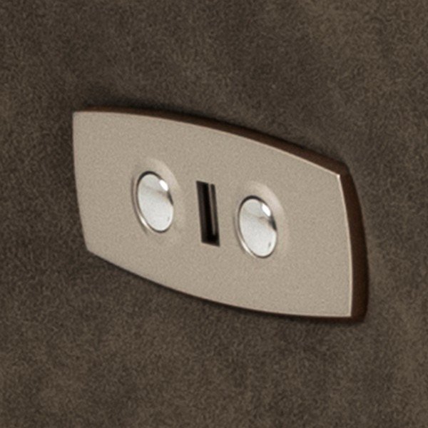 Antracitszürke relaxációs fotel Kamares – Actona-image-1