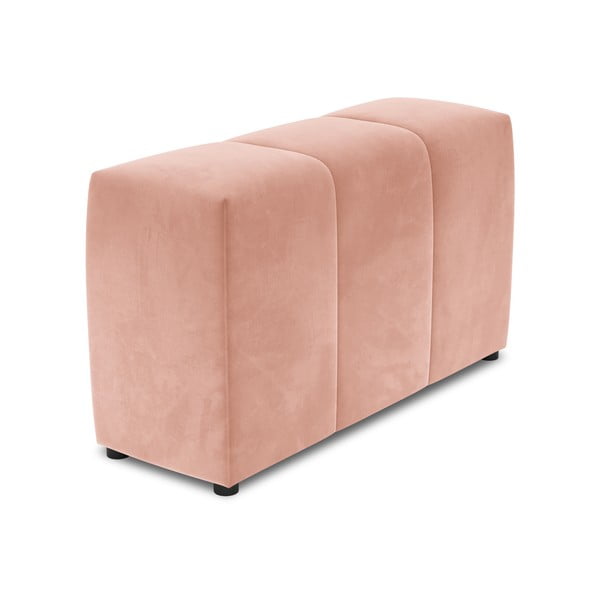 Rózsaszín bársony háttámla moduláris kanapéhoz Rome Velvet - Cosmopolitan Design