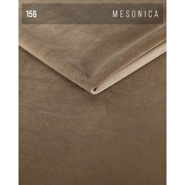 Barna bársony fotel Moilo – MESONICA-image-4