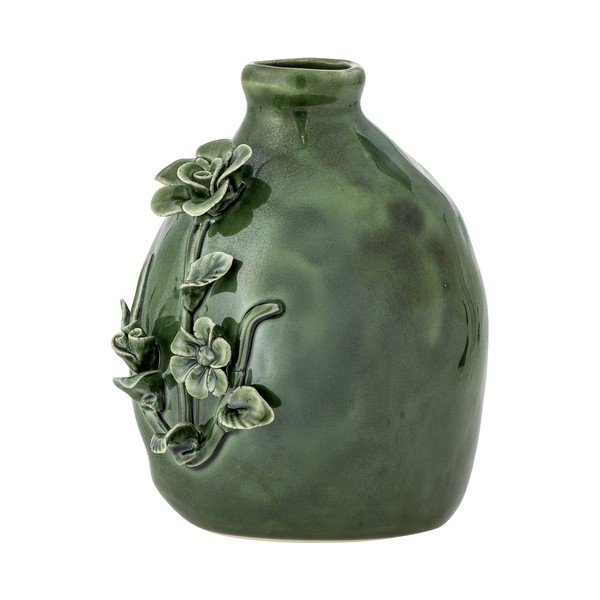 Zöld kőedény váza (magasság 13,5 cm) Ramia – Bloomingville