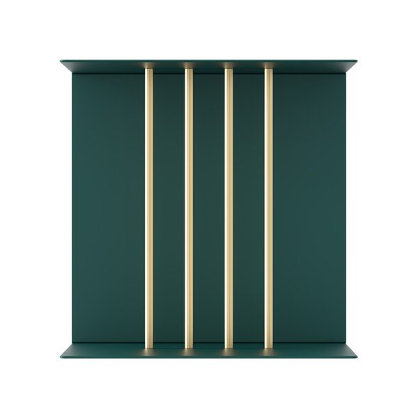 Sötétzöld fém fali polc Teaser – UMAGE-image-3