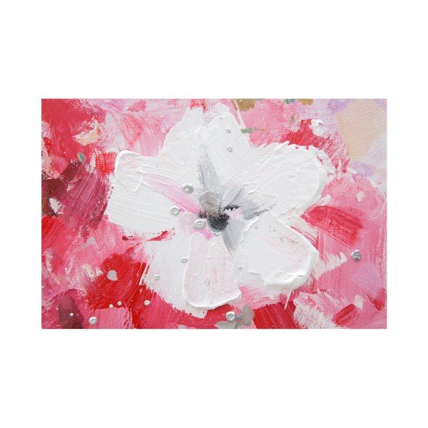 Peach többrészes kézzel festett kép, 180 x 60 cm - Mauro Ferretti-image-4