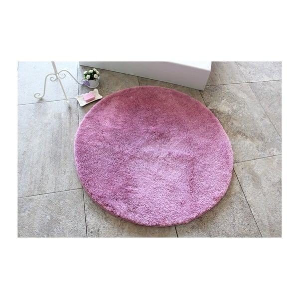Colors of Lilac lila fürdőszobai kilépő, ⌀ 90 cm - Confetti Bathmats