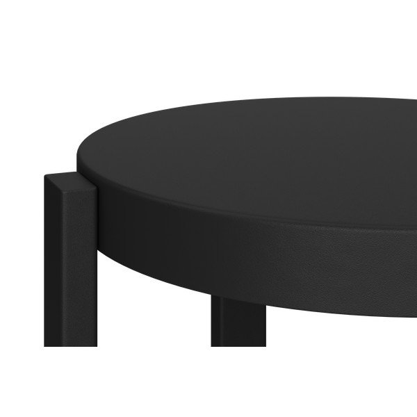 Fekete acél ülőke Doon – noo.ma-image-2