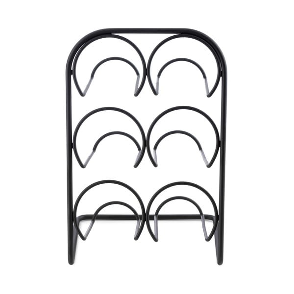 Fém bortartó állvány, palackok száma 6 – Compactor-image-4