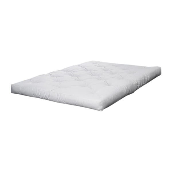 Fehér közepes keménységű futon matrac 90x200 cm Comfort Natural – Karup Design