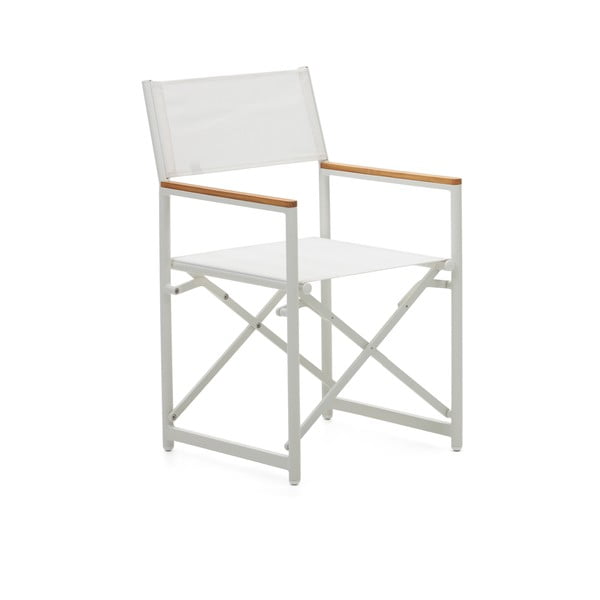 Fehér fém kerti szék Llado – Kave Home