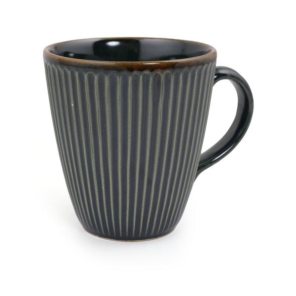 Sötétzöld kerámia bögre szett 6 db-os 0.3 l – Hermia-image-2