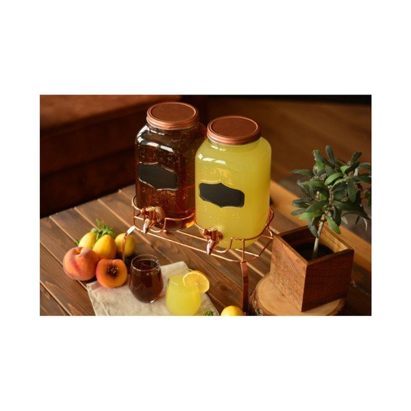 2 darab üvegedény limonádéhoz, 3 l - Tasev-image-1