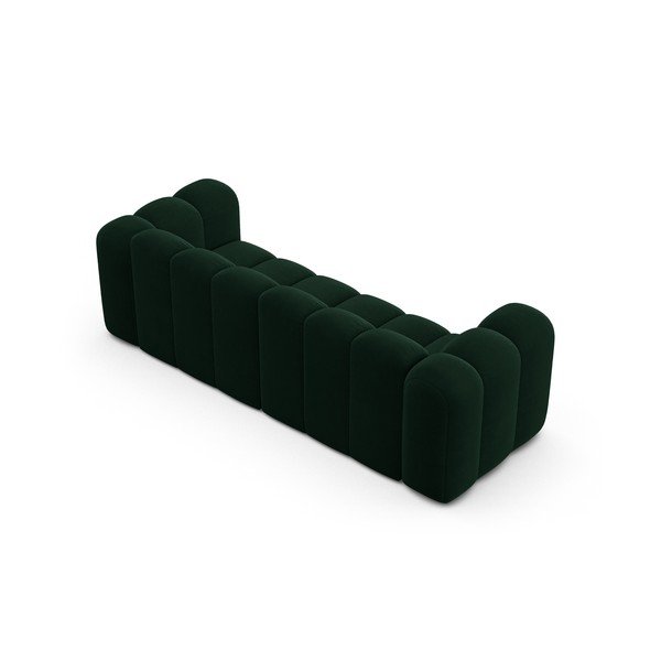Sötétzöld kanapé 228 cm Lupine – Micadoni Home-image-2