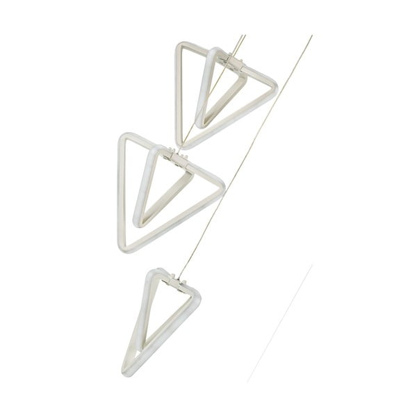 Fehér fém LED függőlámpa ø 20 cm Baris – Squid Lighting-image-3