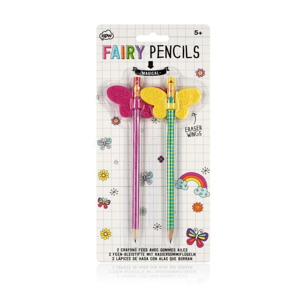 Fairy Pencils radíros ceruzakészlet, 2 darabos - npw™